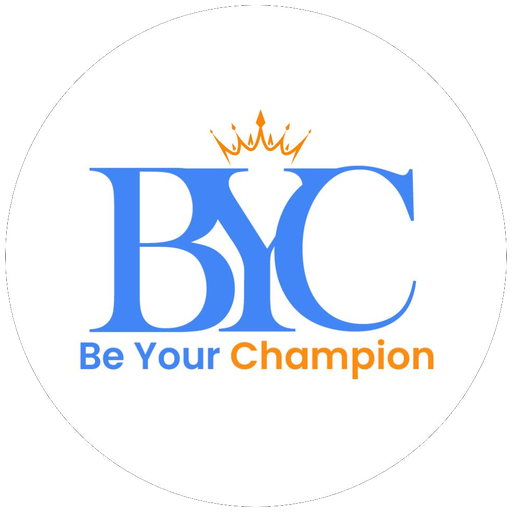 Be Your Champion badge logo
